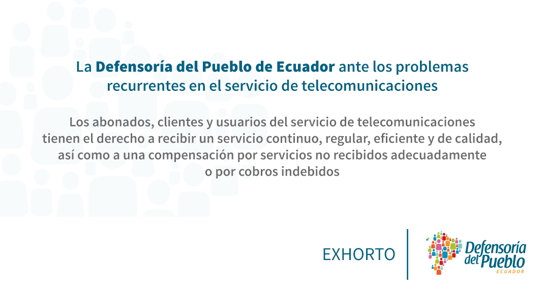 exhorto telecomunicaciones