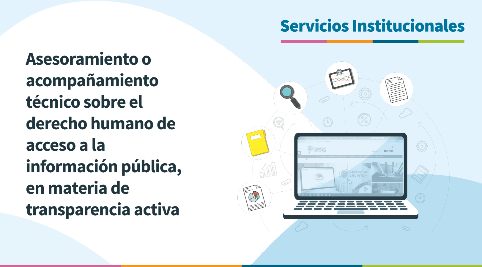 Asesoramiento o acompañamiento técnico sobre el derecho humano de acceso a la información pública, en materia de transparencia activa